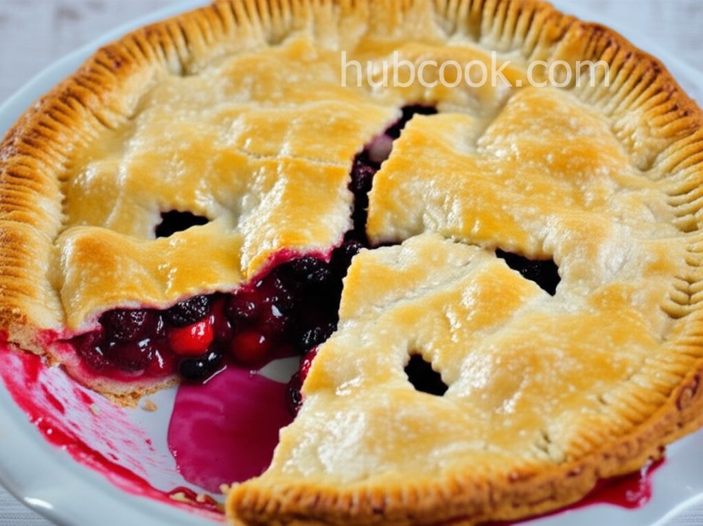 Easy Berry Pie with Frozen Berries
