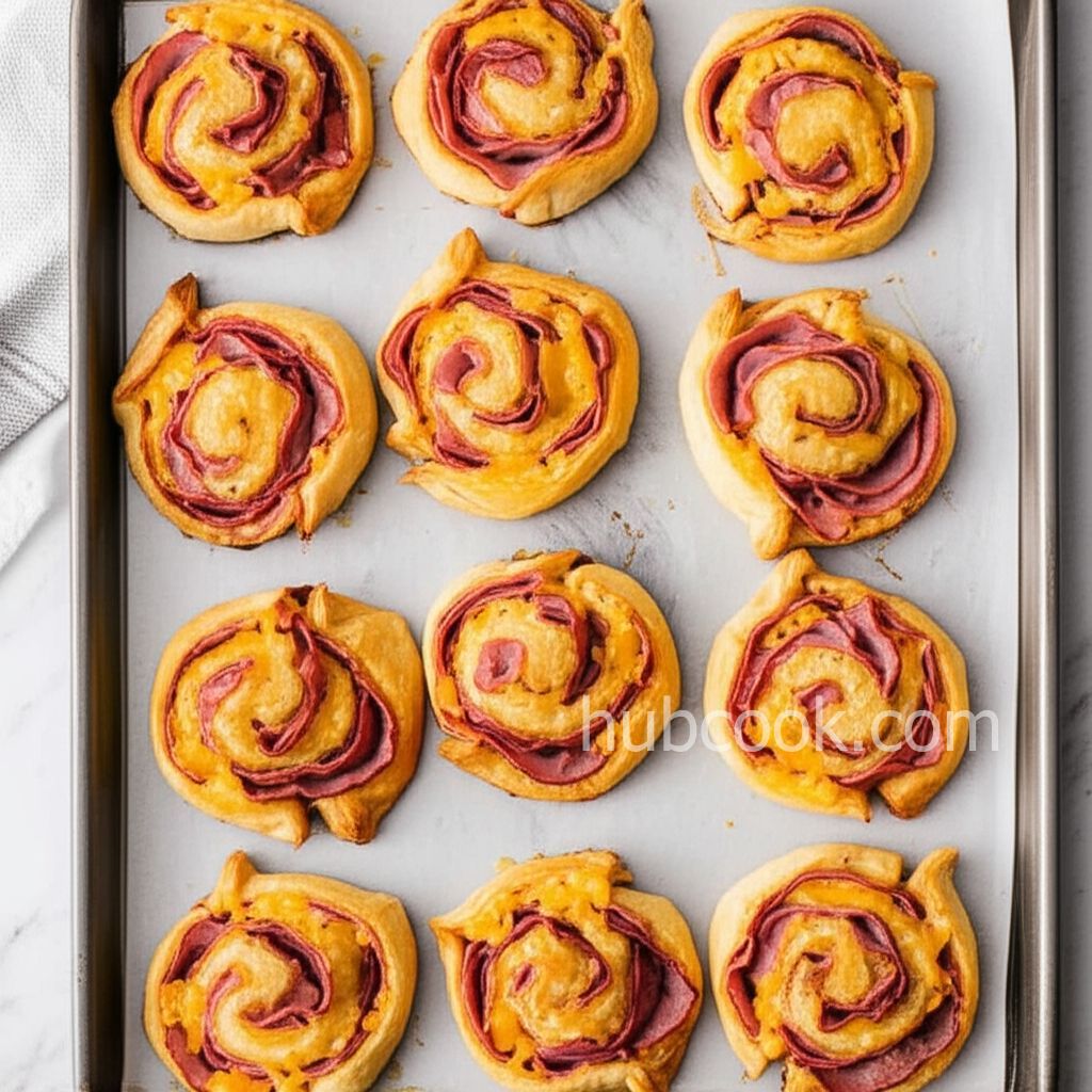 Ham and Cheese Pinwheels