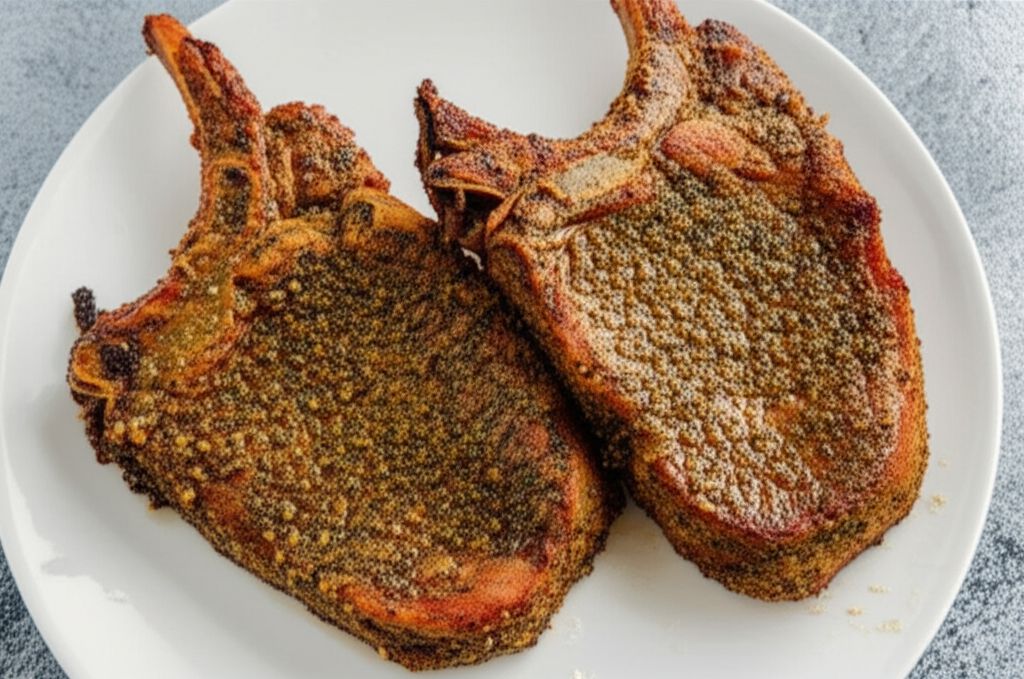 Mediterranean Grilled Pork Chops