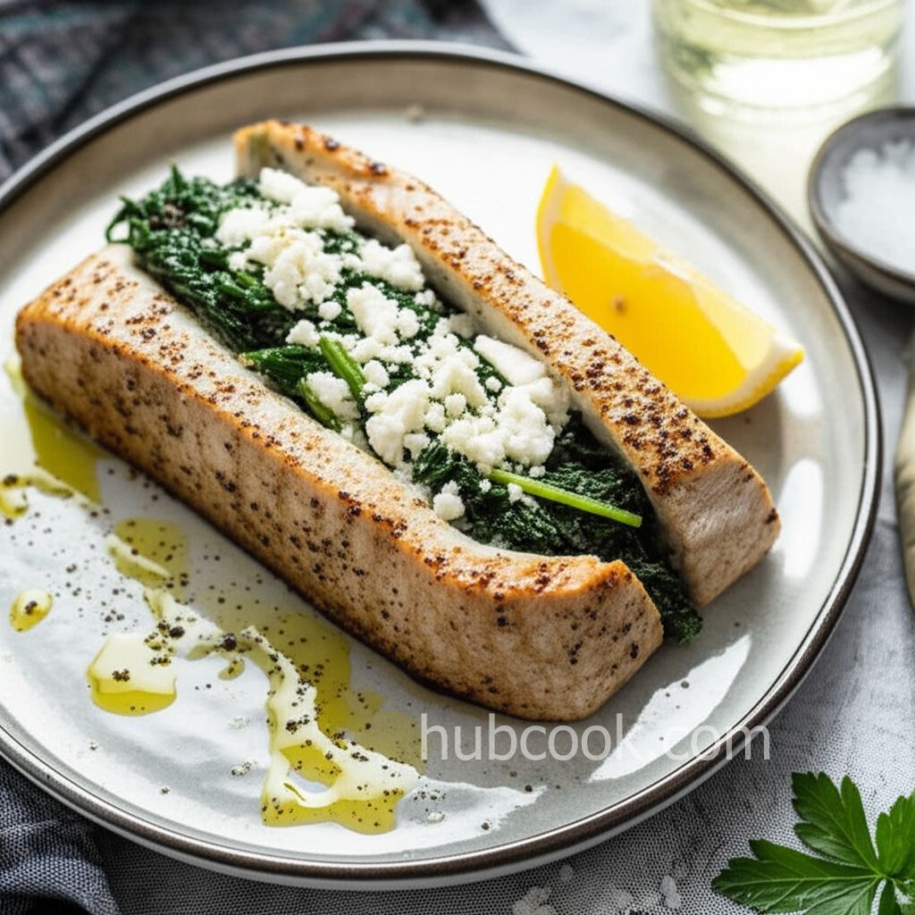 Mediterranean Stuffed Swordfish