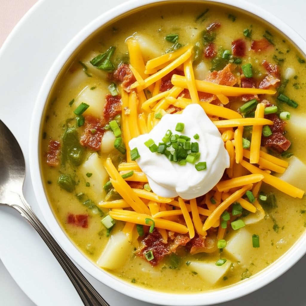 Potato and Green Chile Soup