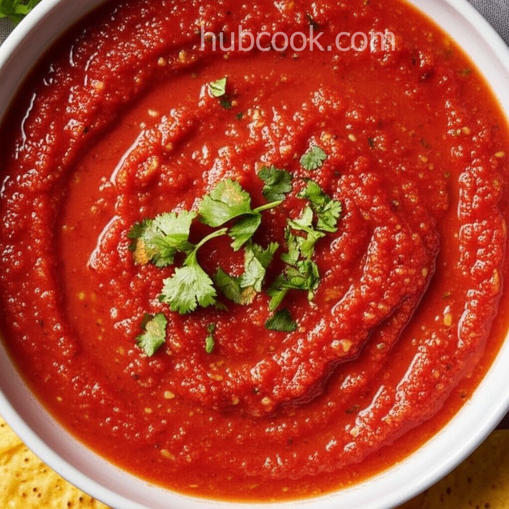 Red-Ribbon Roasted Salsa
