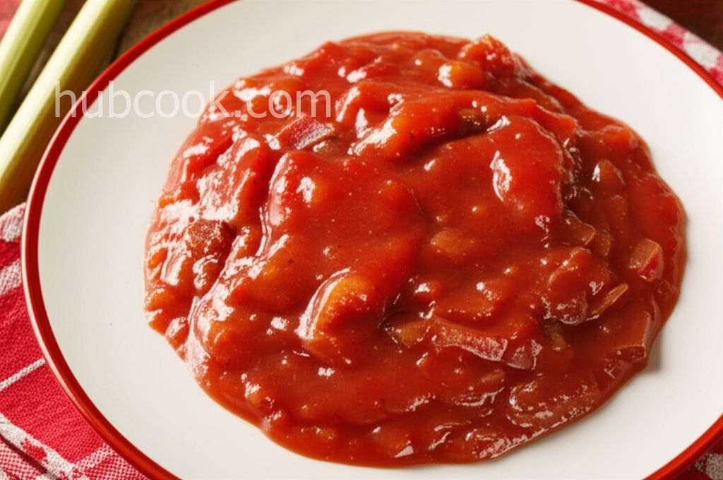 Rhubarb Barbeque Sauce