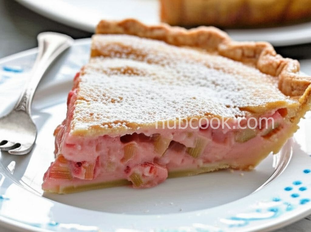 Rhubarb Cream Pie