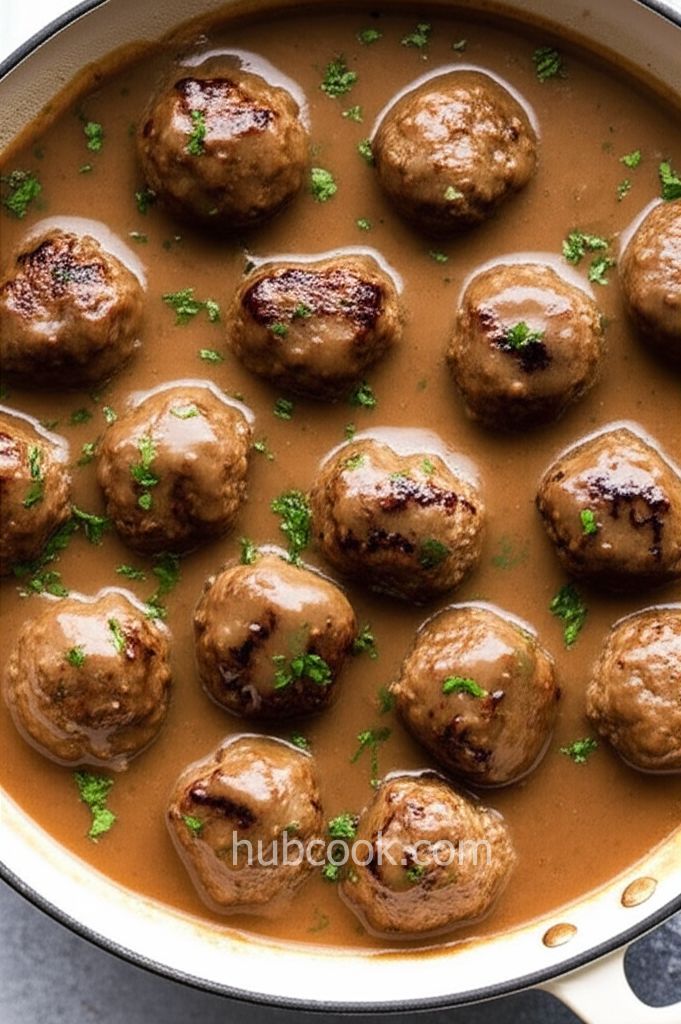Swedish Meatballs with Cream of Mushroom Soup