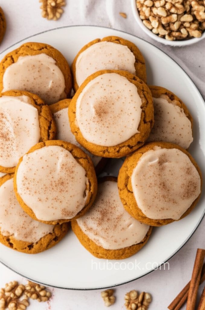 Walnut-Pumpkin Cookies