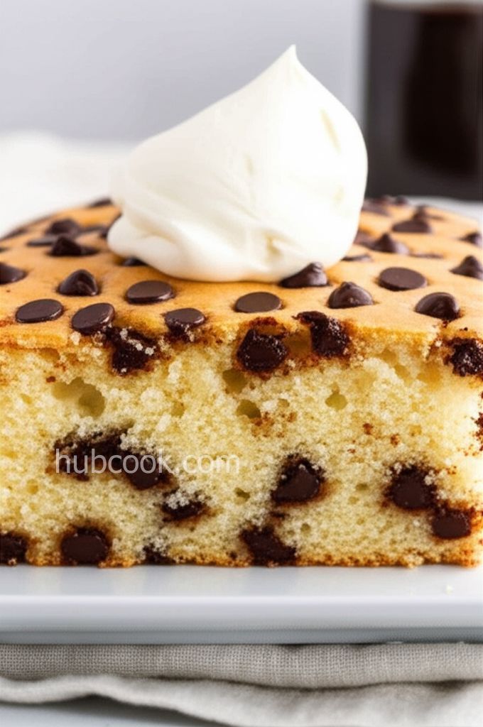 Chocolate Chip Sour Cream Cake