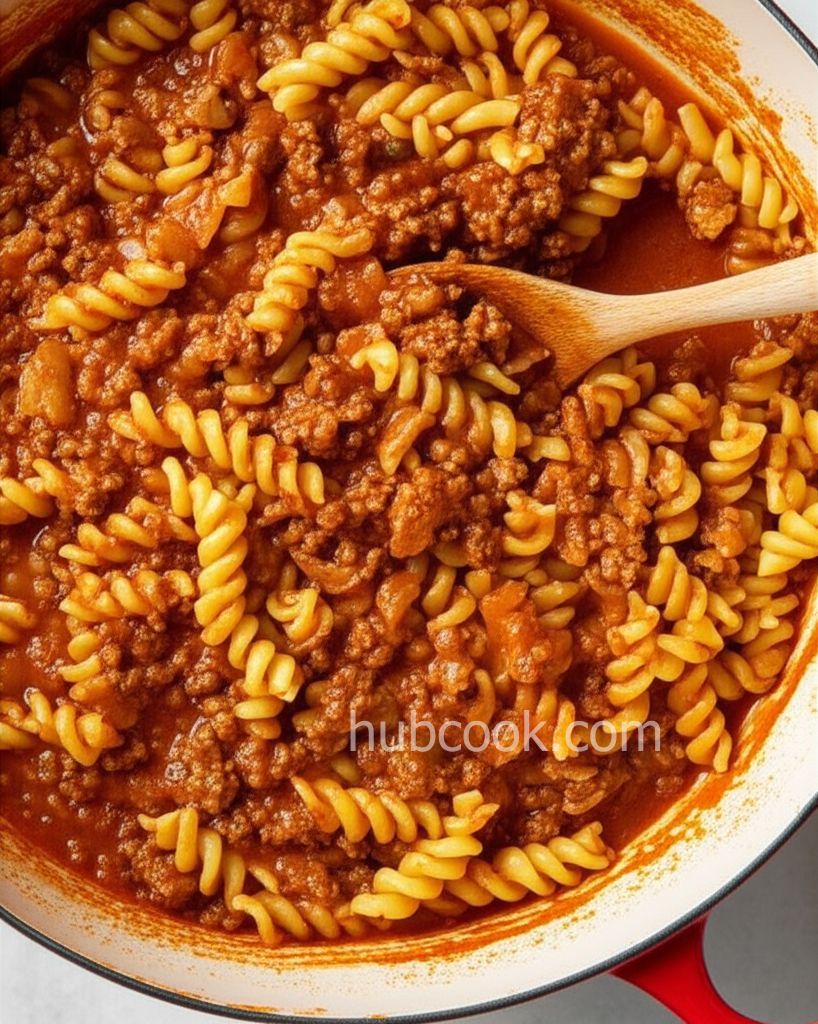 Easy Chili Cavatappi