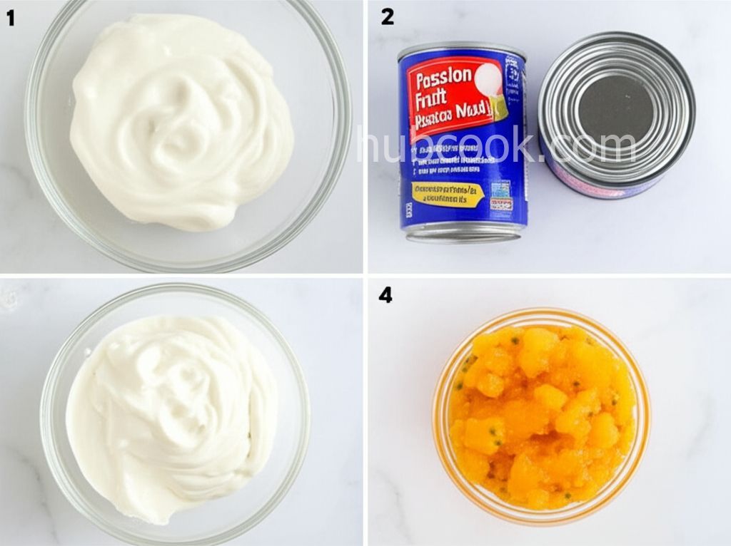 Easy Passion Fruit Mousse