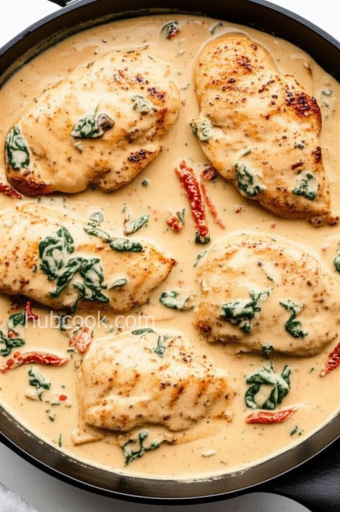 Garlic Tuscan Chicken