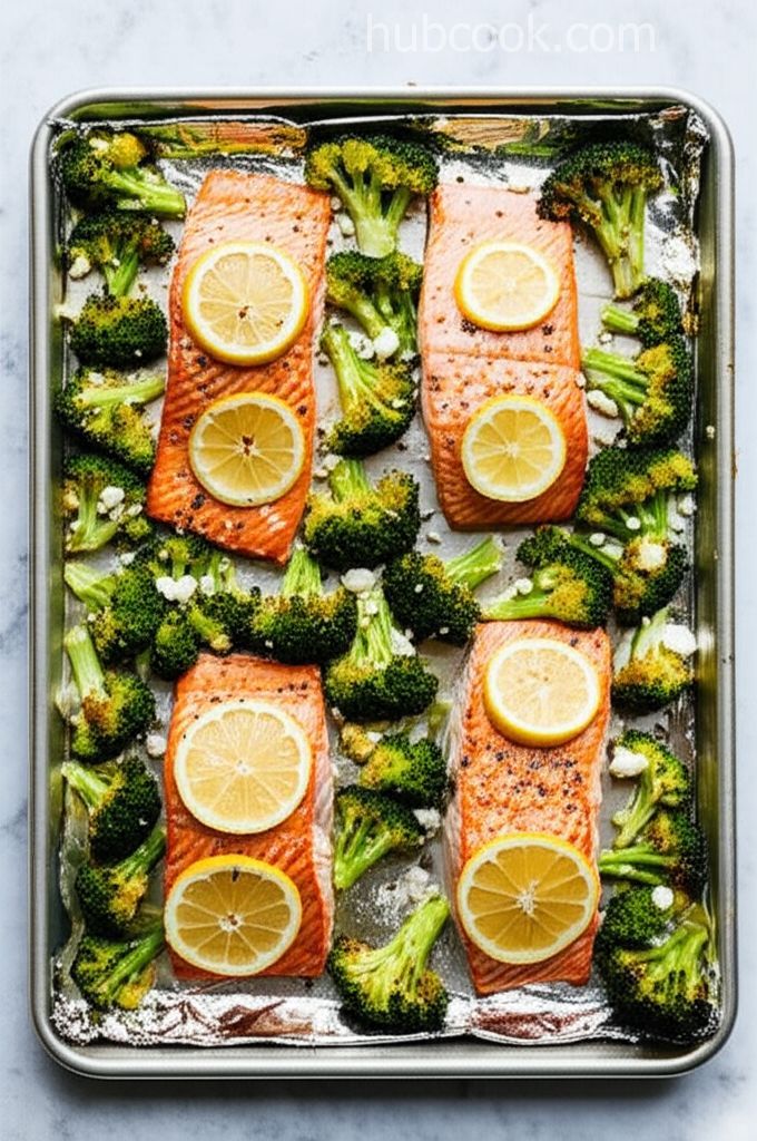 Simple Seafood Sheet Pan Meal