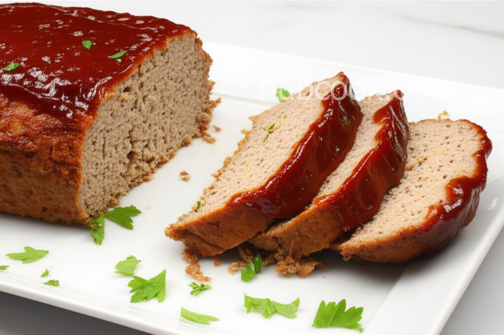 Tasty Turkey Meatloaf With Sauce