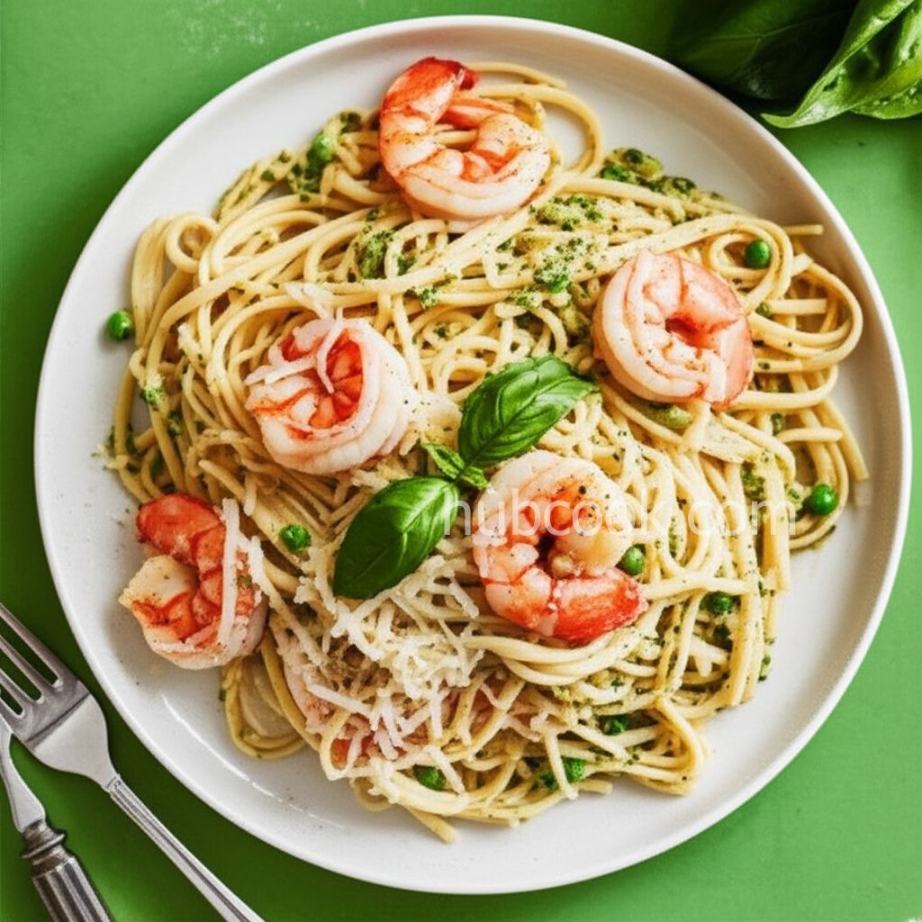 Amazing Shrimp and Langostino Lobster Linguine
