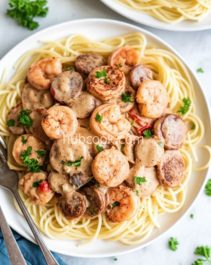 Cajun Shrimp Alfredo