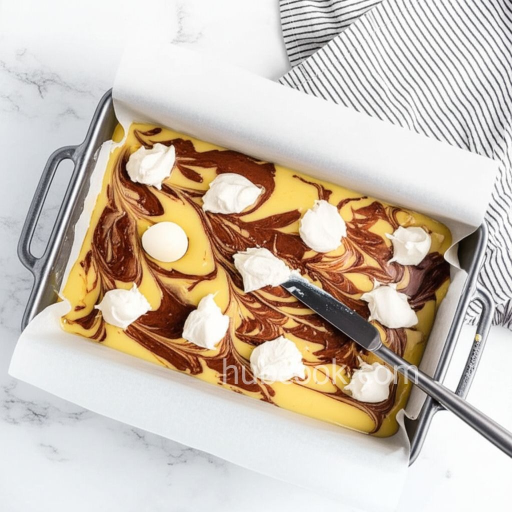 Chocolate Cheesecake Blondies