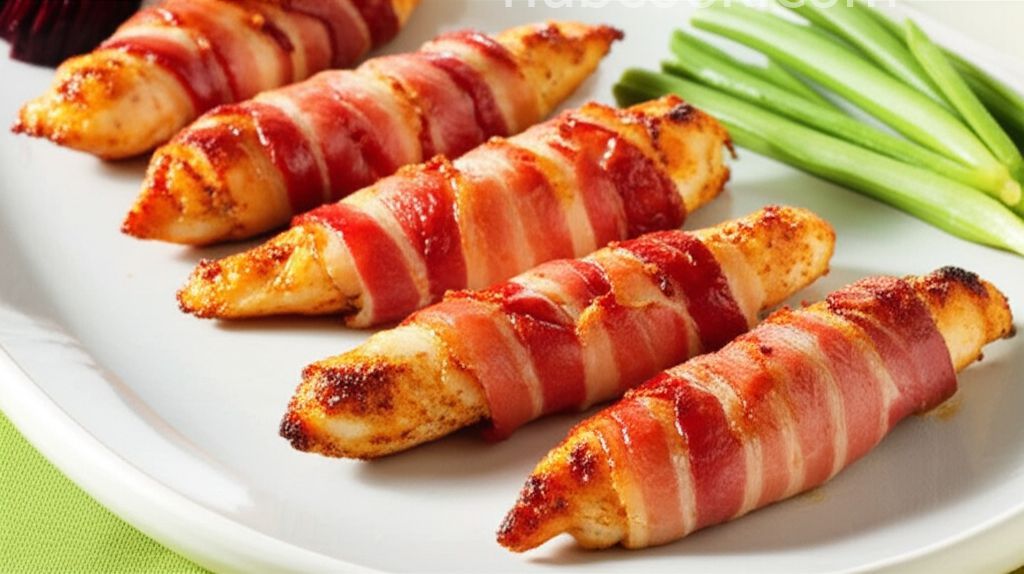 Grilled Bacon-Wrapped Chicken Tenders