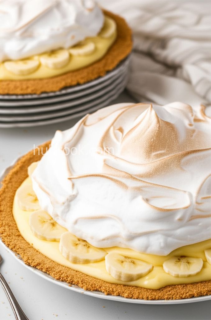 Homemade Banana Pudding Pie