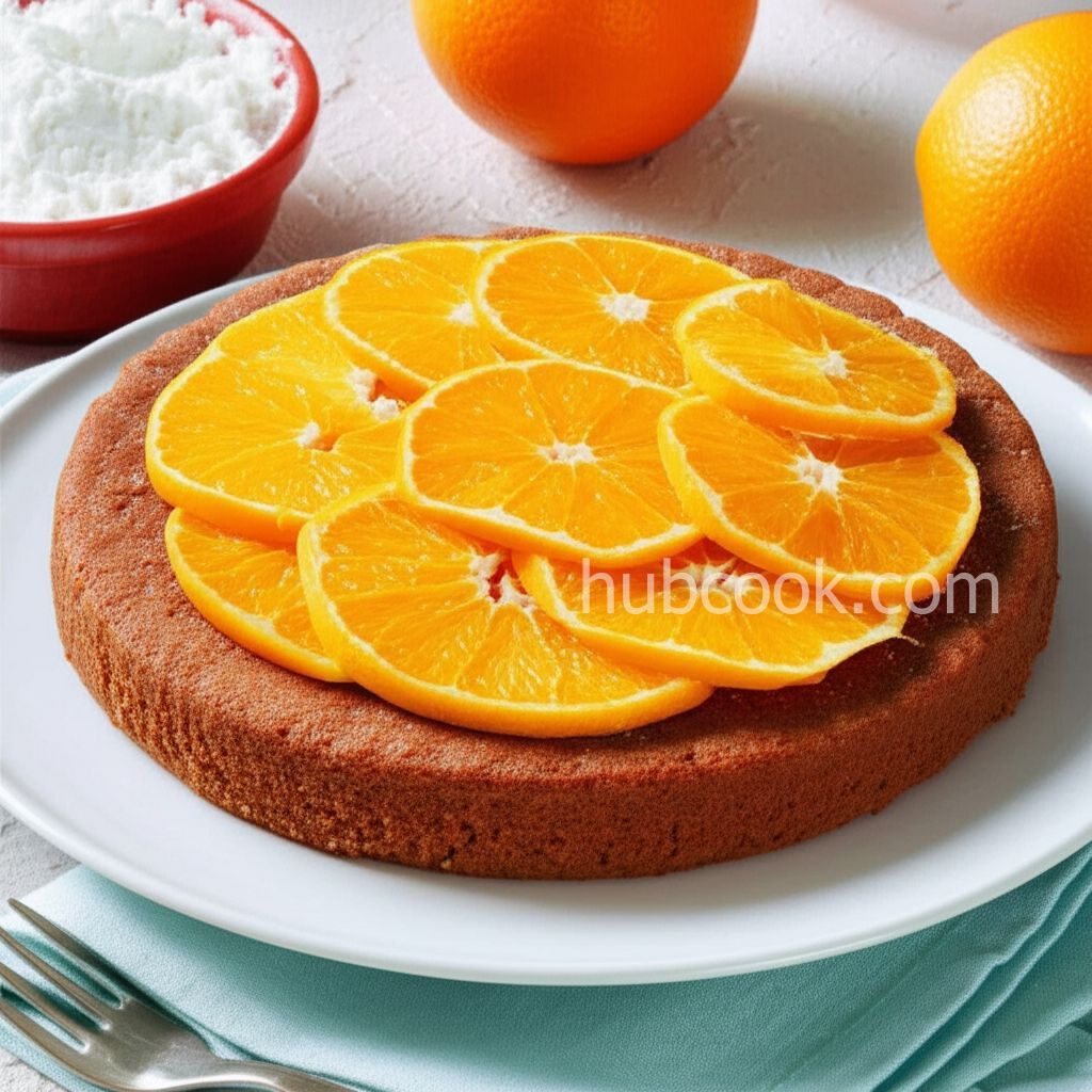Orange Vegan Cake