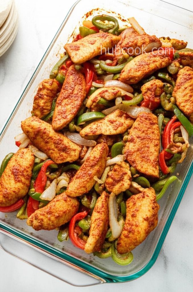 Quick and Easy Baked Chicken Fajitas