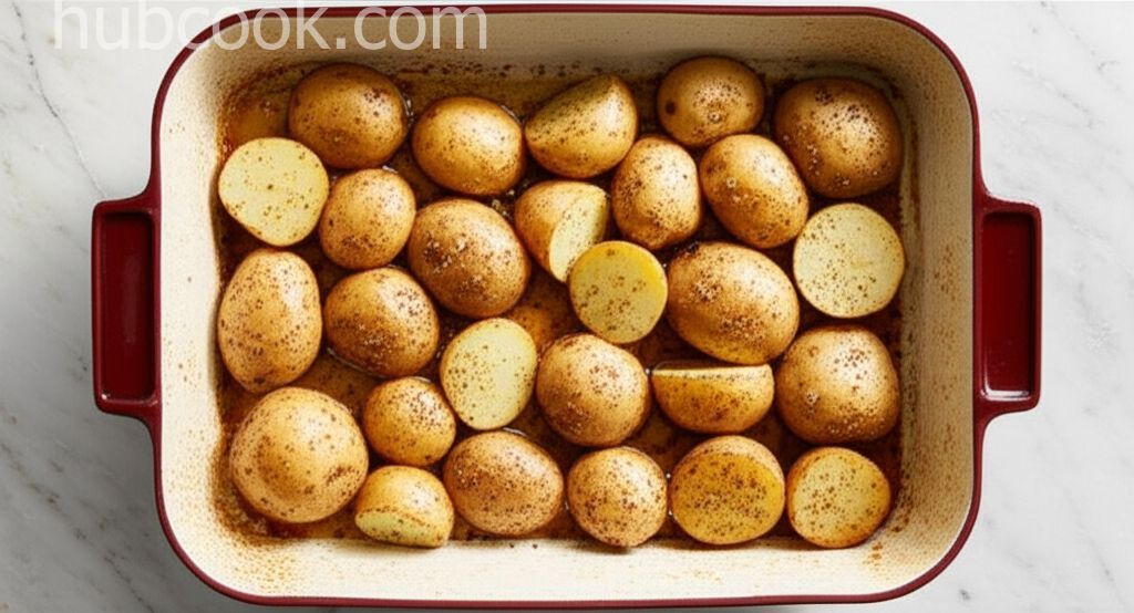 Roasted Lemon-Garlic Potatoes