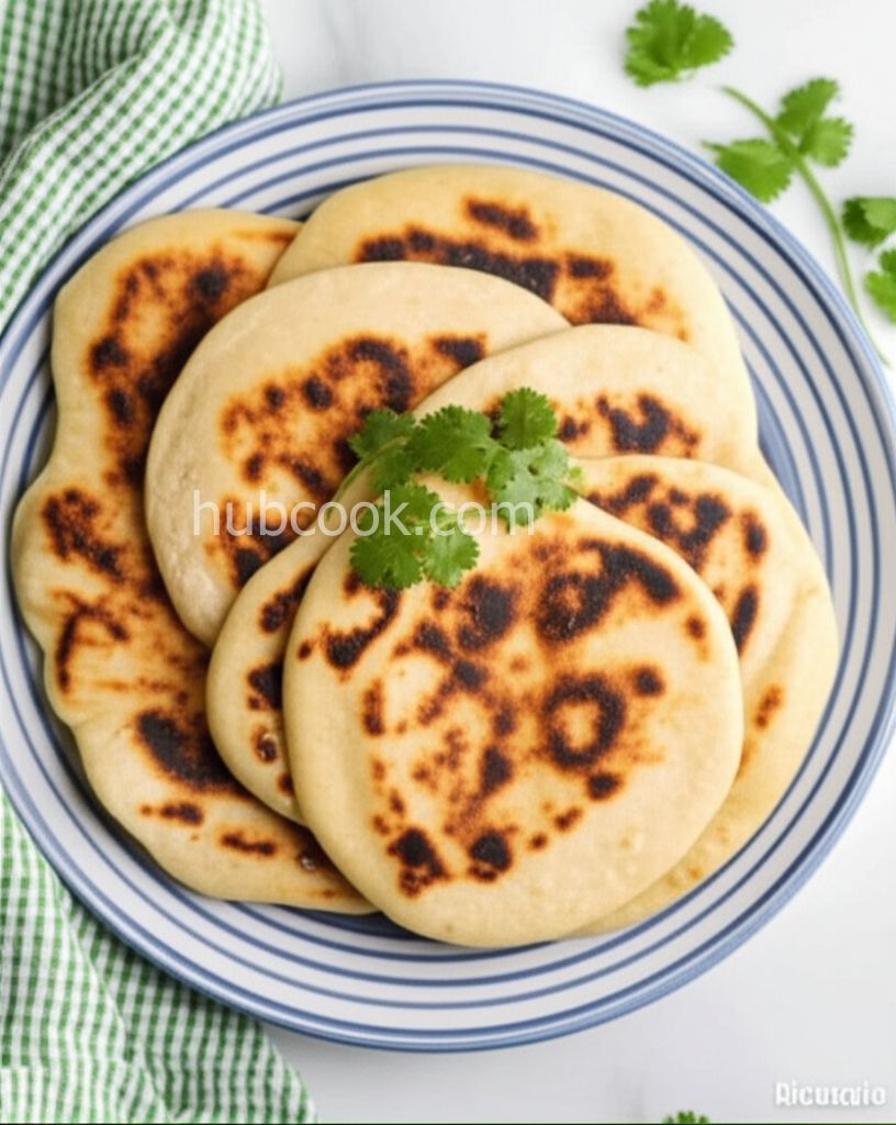 Skillet Garlic Flatbread