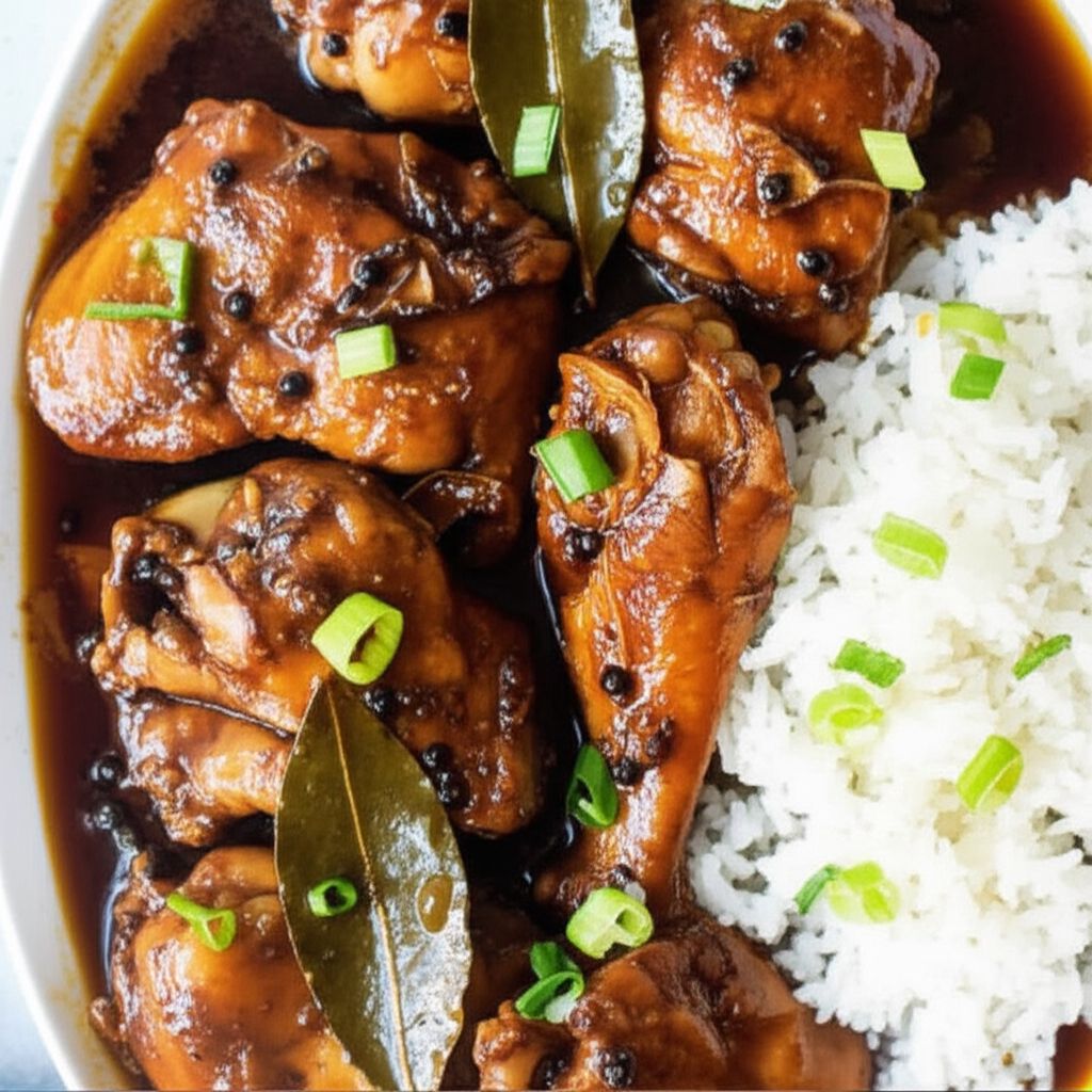 Slow Cooker Filipino Chicken Adobo