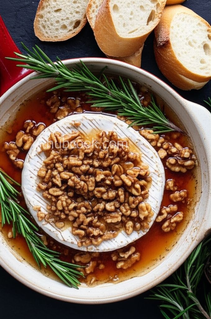 Baked Brie with Quebec Maple Syrup
