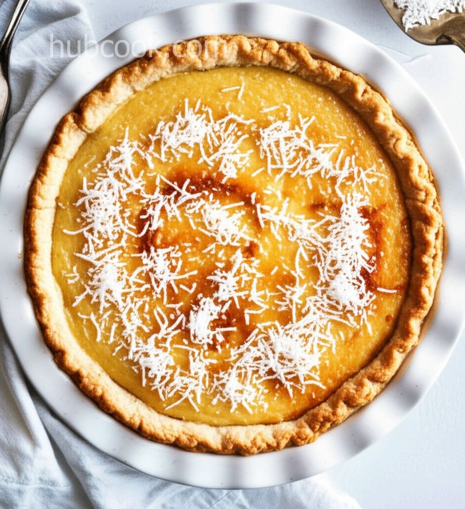 Coconut Custard Pie III