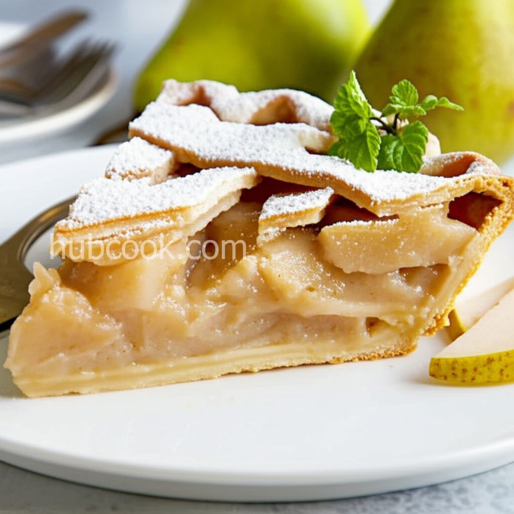 Creamy Pear Pie