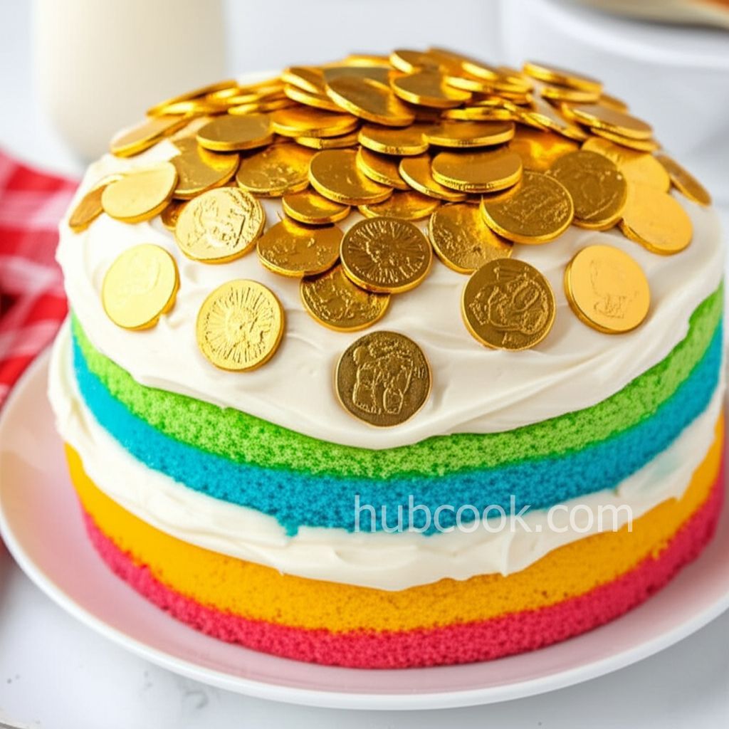 End of the Rainbow Cake