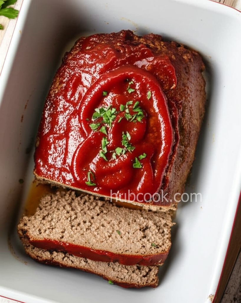 Healthier Brown Sugar Meatloaf