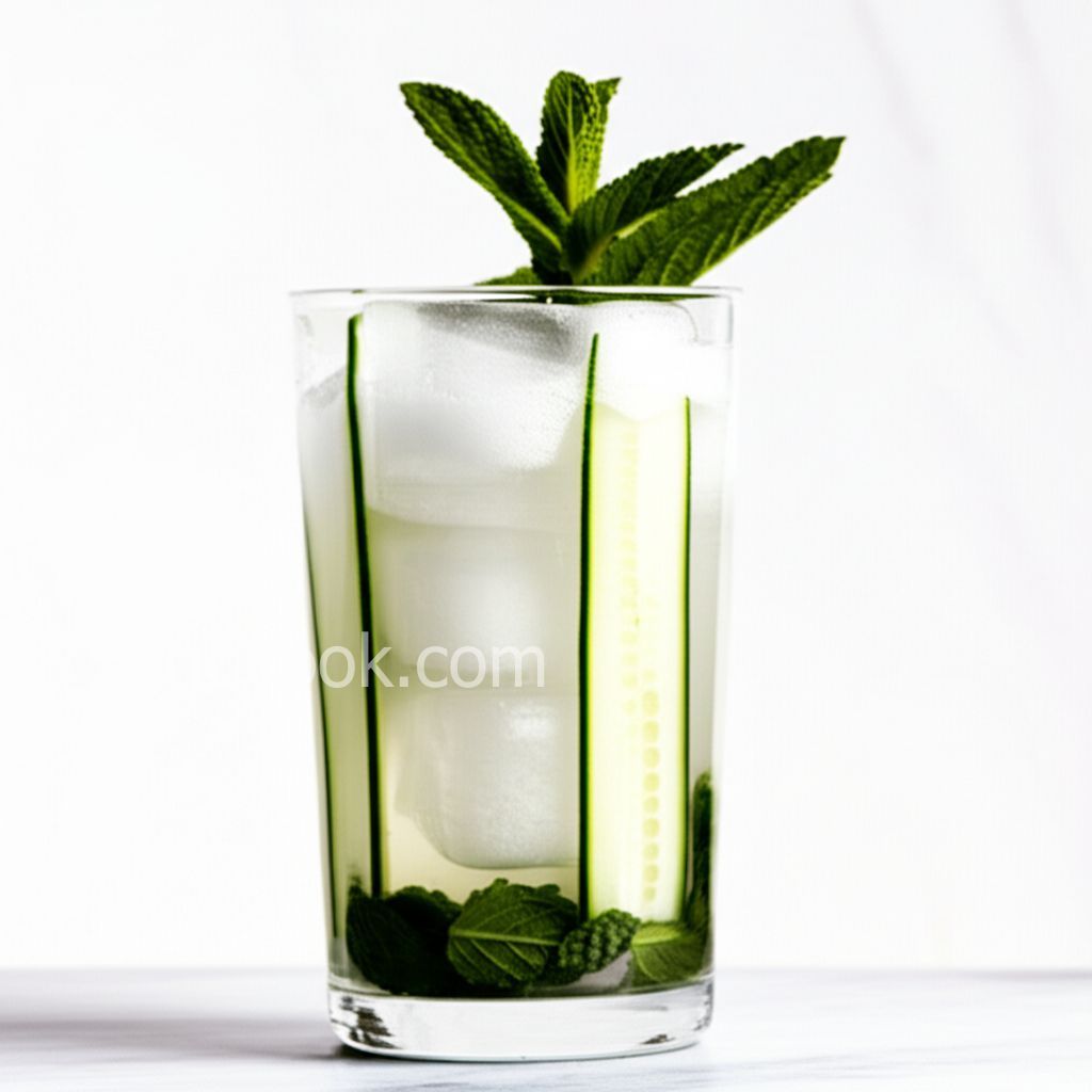 Mint-Cucumber Mojitos