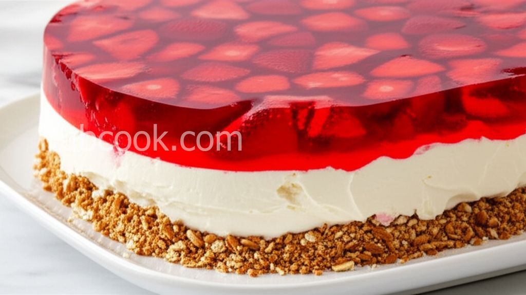 Old-Fashioned Strawberry Pretzel Salad
