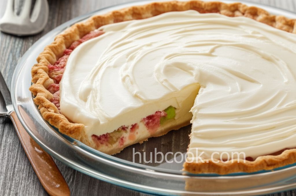 Rhubarb Cheese Pie