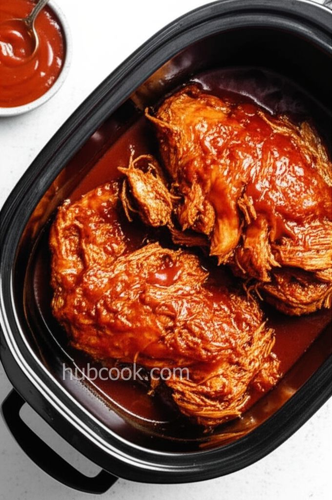 Slow Cooker Barbecue Chicken Breast