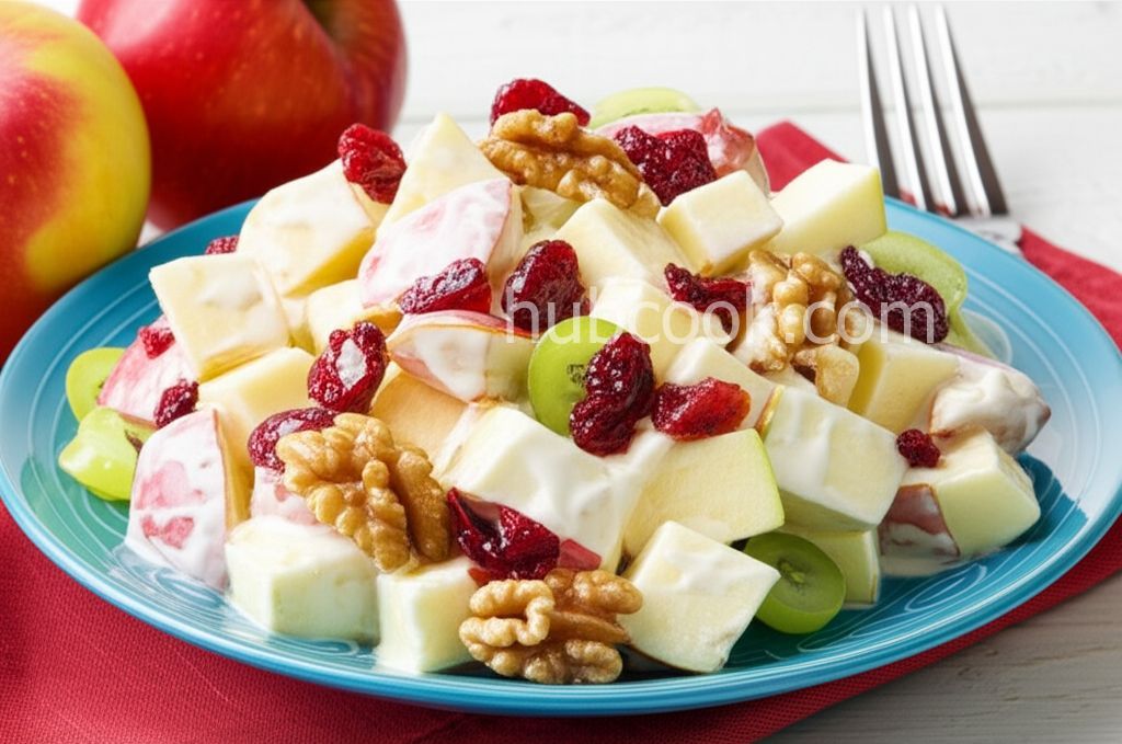Sweet Tart Waldorf Apple Salad