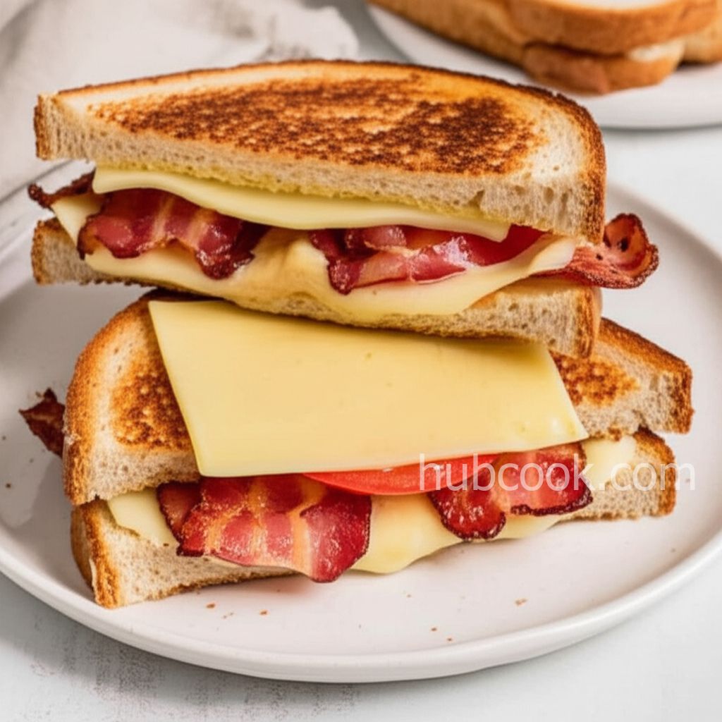 Tomato Bacon Grilled Cheese