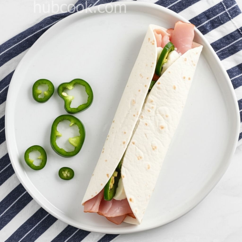 Tortilla Filled with Lunchmeat