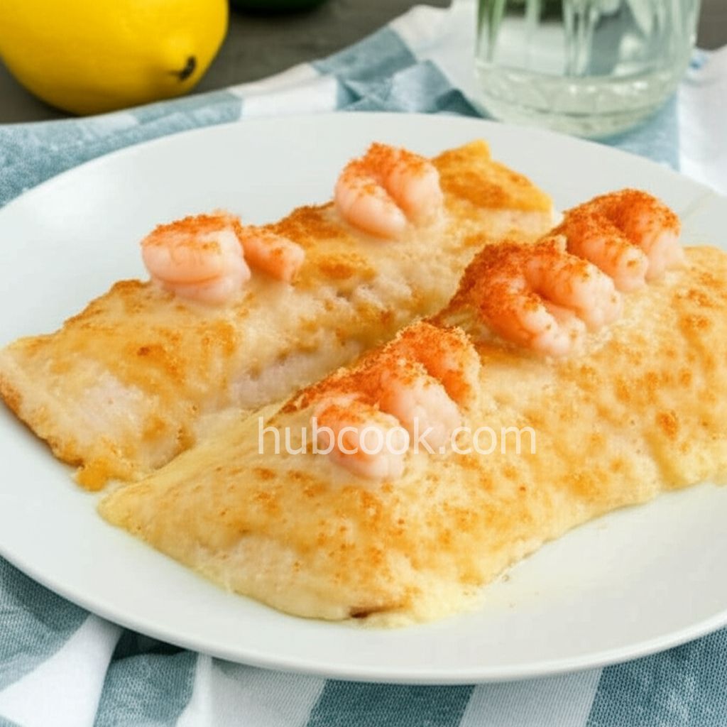 Baked Fish with Shrimp