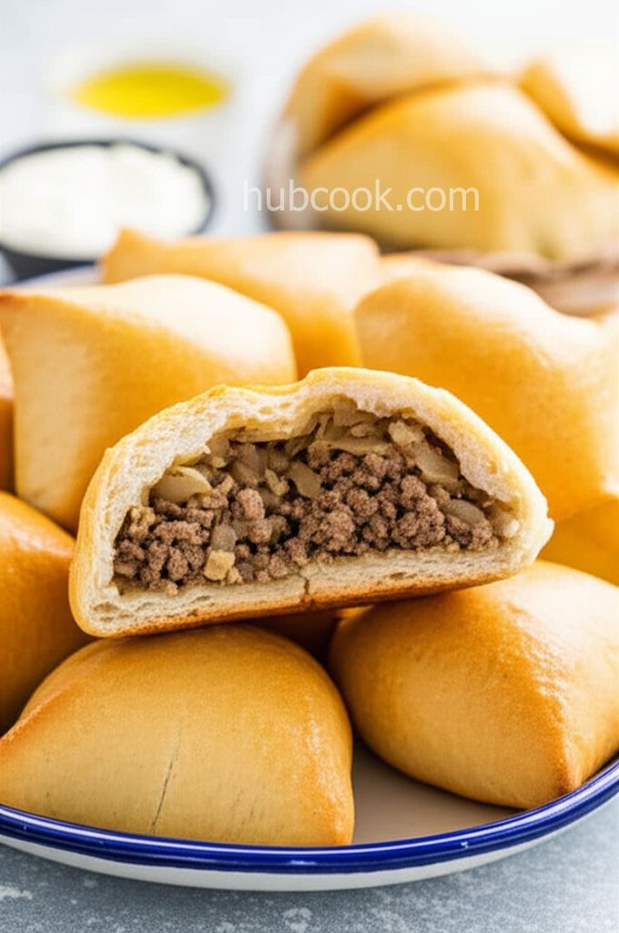 Bierocks (German Meat Turnovers)