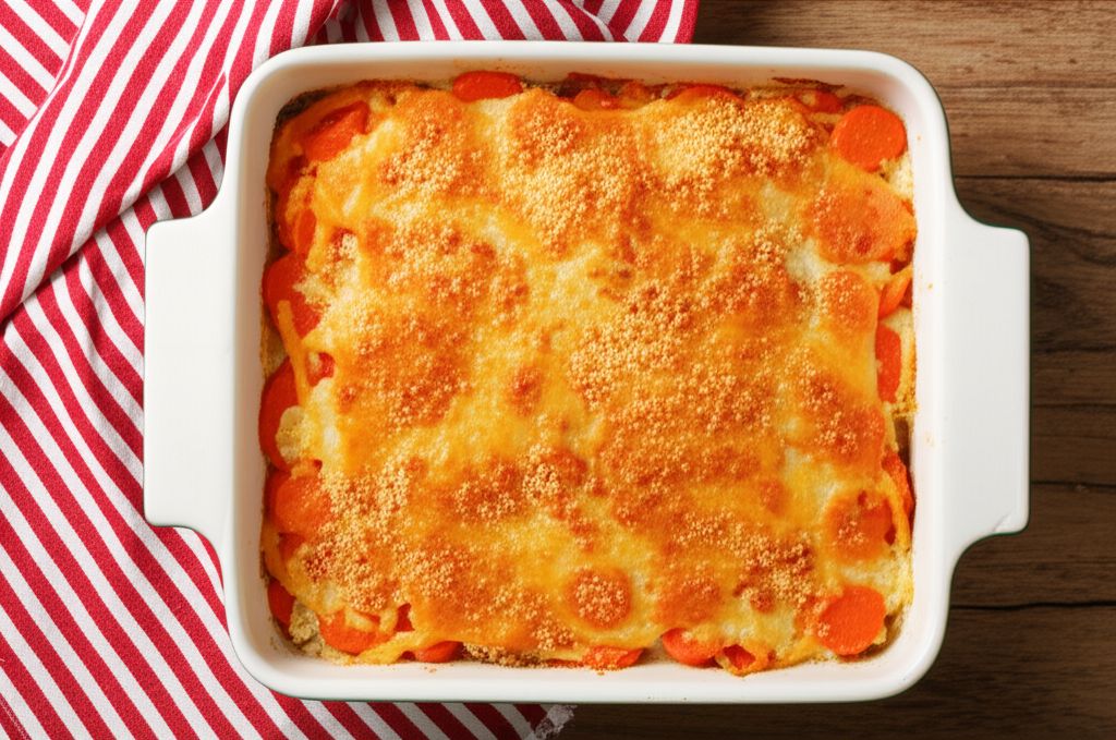 Carrots and Onions Au Gratin