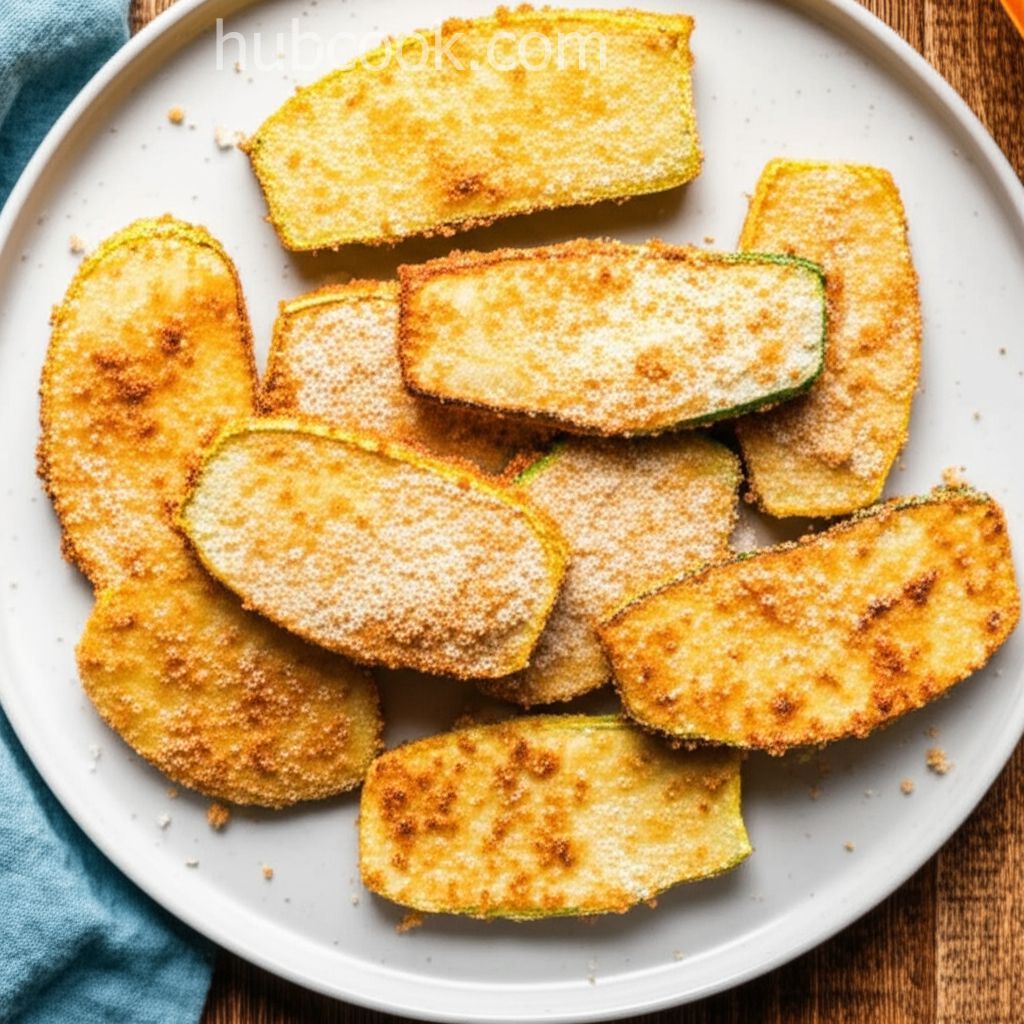 Cheesy Fried Squash