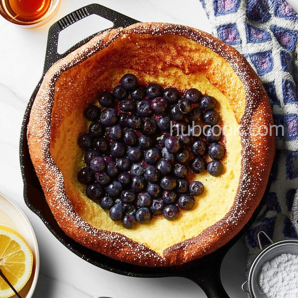 Chef John's Blueberry Dutch Baby