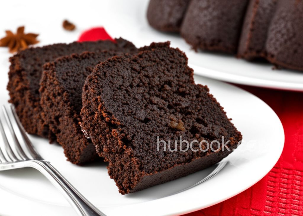 Chocolate Plum Pudding Cake