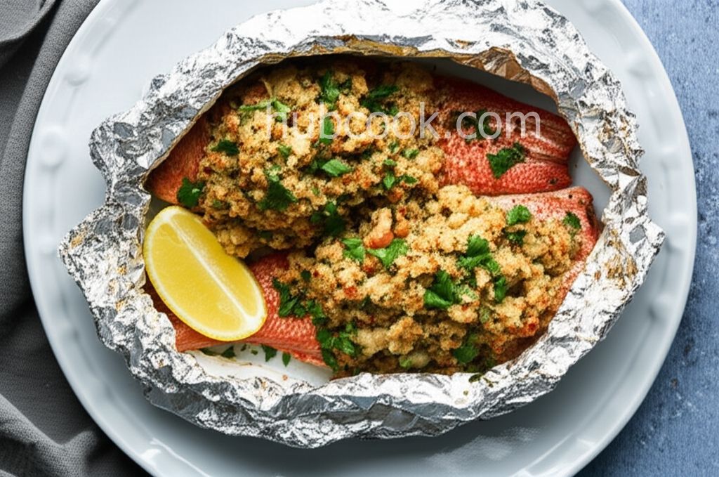 Grilled Stuffed Red Snapper