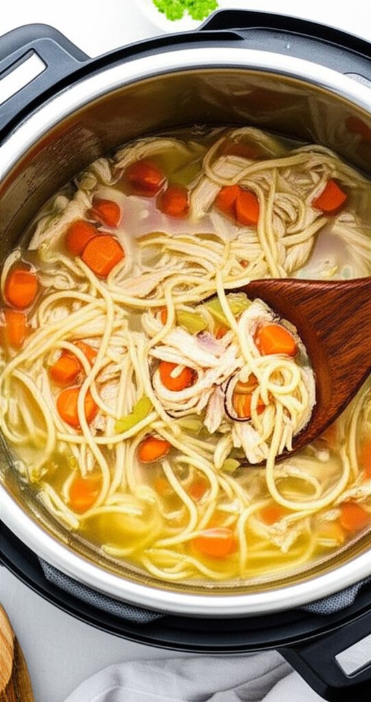 Instant Pot Chicken Noodle Soup