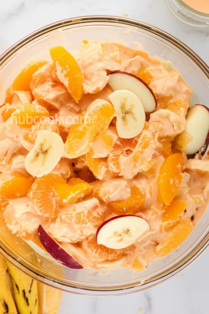 Orange Cream Fruit Salad