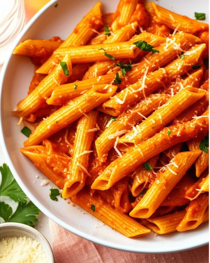 Penne and Vodka Sauce
