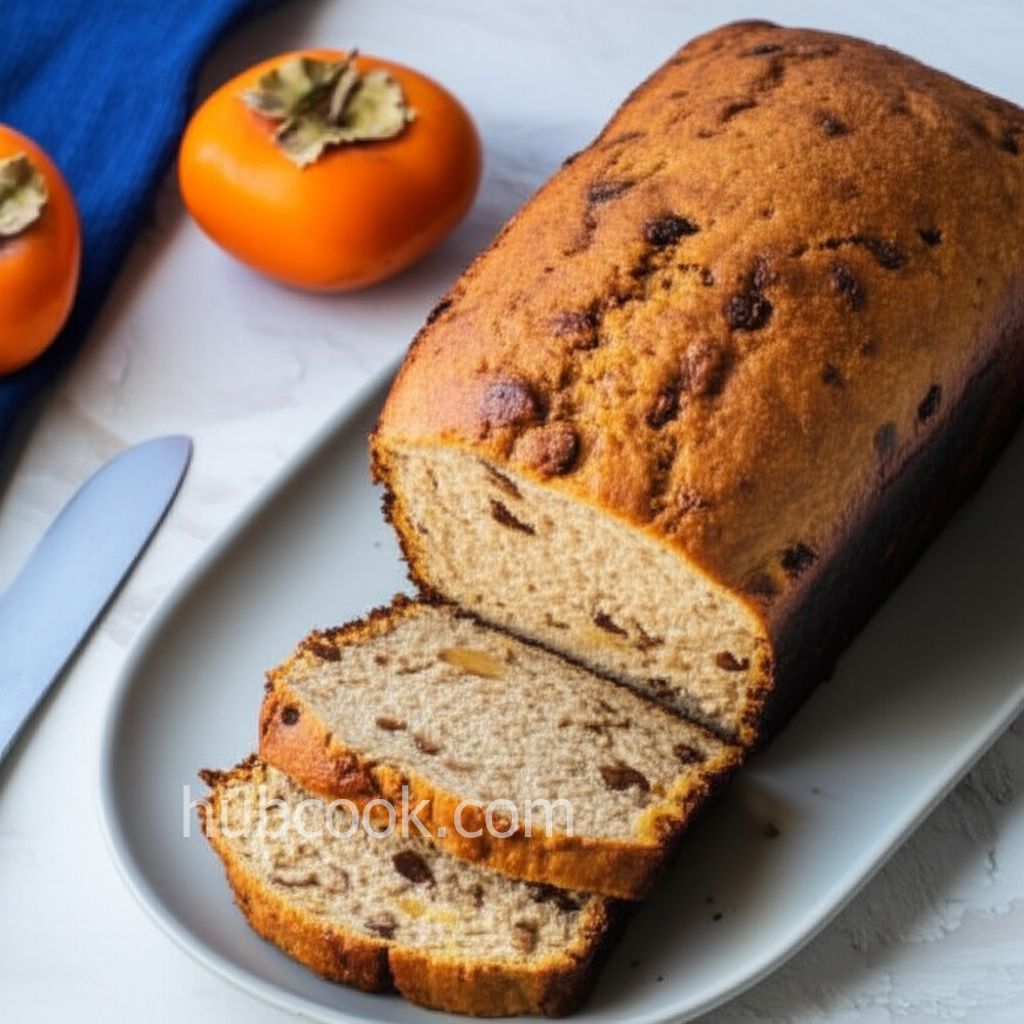 Persimmon Raisin Yeast Bread
