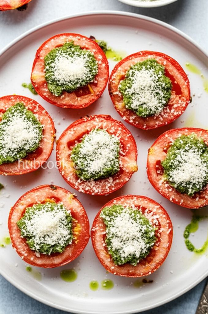 Pesto Tomatoes